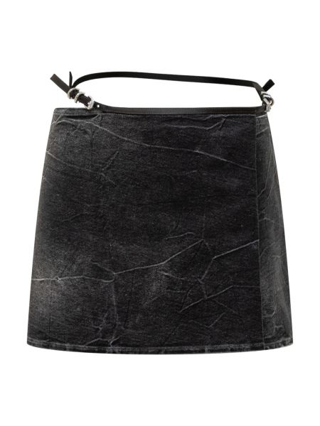 Czarna spódnica jeansowa Givenchy