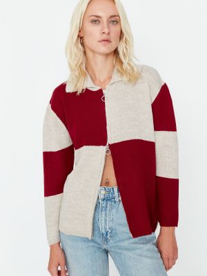 Cardigan Trendyol - roșu