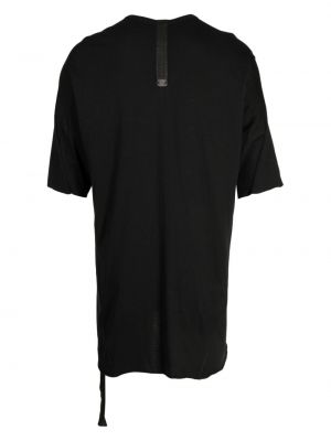Leder t-shirt aus baumwoll Isaac Sellam Experience schwarz