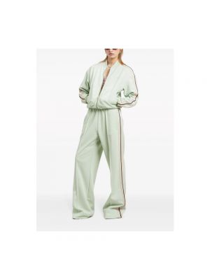 Spodnie relaxed fit Palm Angels zielone