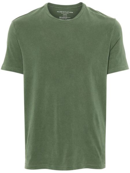 T-shirt Majestic Filatures grün