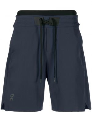 Shorts mit print On Running blau