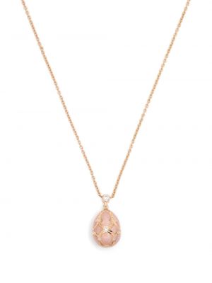 Collana in oro rosa Fabergé