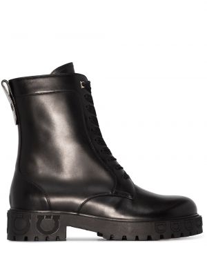 Členkové topánky Ferragamo čierna