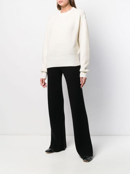 Pull en cachemire oversize Cashmere In Love blanc