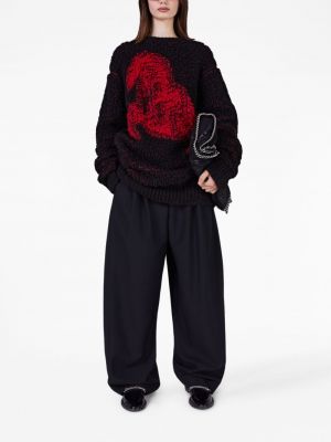 Sweter wełniany Stella Mccartney czarny