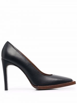 Полуотворени обувки Ami Paris черно