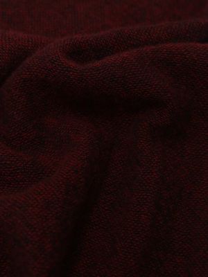 Кашемировый шарф Kiton бордовый
