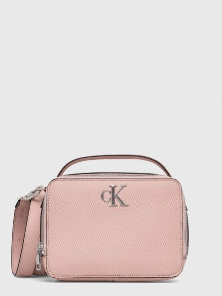 Różowa torba na ramię Calvin Klein Jeans