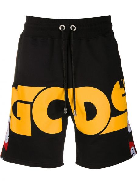 Pantalones cortos deportivos con estampado Gcds negro
