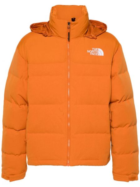Péřová bunda The North Face oranžová