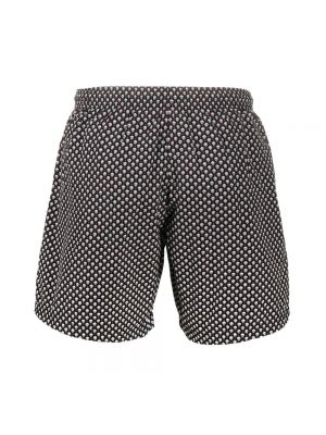 Pantalones cortos con estampado Alexander Mcqueen negro