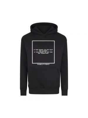 Hoodie Family First noir