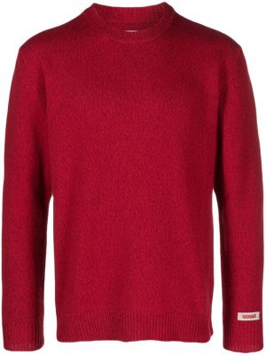Вълнен пуловер Baracuta червено
