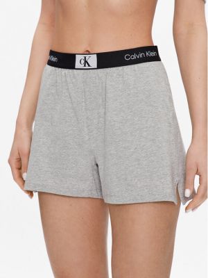 Меланжирани шорти Calvin Klein Underwear сиво