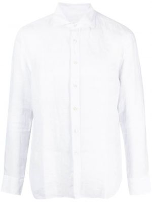Λινή μπλούζα 120% Lino λευκό