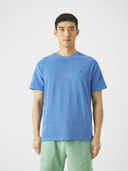 Базовая футболка с коротким рукавом Polo Ralph Lauren синяя