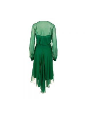 Sukienka Alberta Ferretti zielona