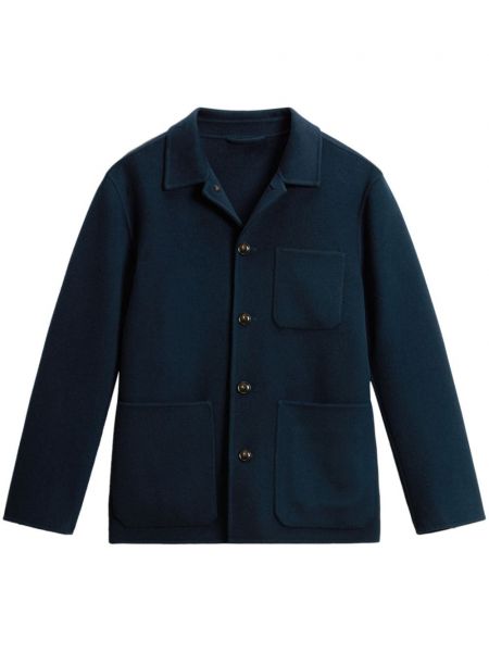 Uld blazer Woolrich blå