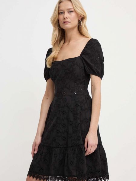 Mini haljina Guess crna