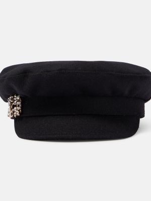 Sombrero de lana Roger Vivier negro