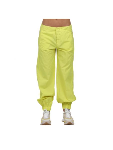 Spodnie sportowe Dondup żółte
