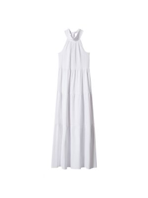 Košeľové šaty Mango biela