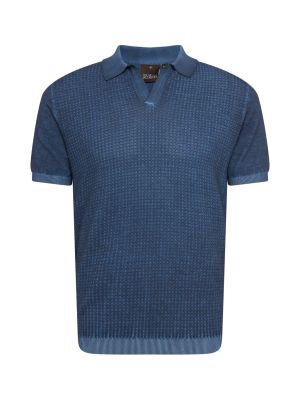 Пуловер Oscar Jacobson синьо