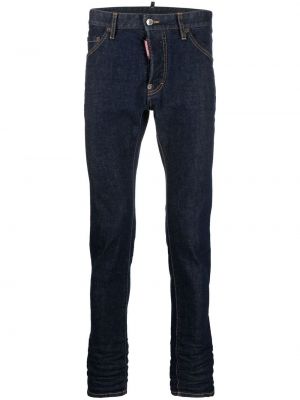 Slim fit skinny fit-jeans Dsquared2 blå