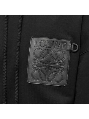 Толстовка с карманами Loewe черная