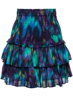 Mini sukně s potiskem s abstraktním vzorem Marant Etoile