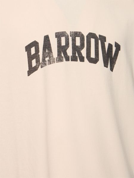 T-krekls ar apdruku Barrow melns