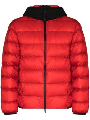 Blixtlås jacka Moncler röd