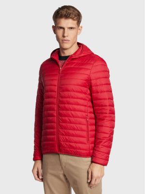 Pernata jakna slim fit United Colors Of Benetton crvena