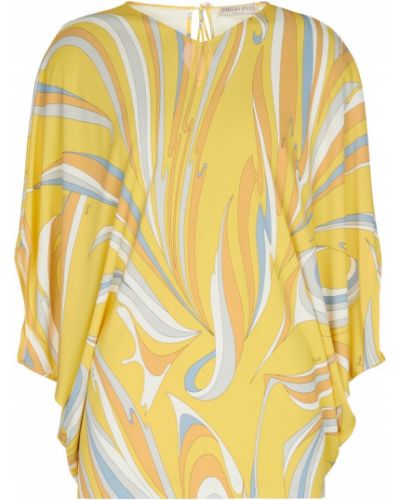 Μπλούζα με σχέδιο Pucci κίτρινο