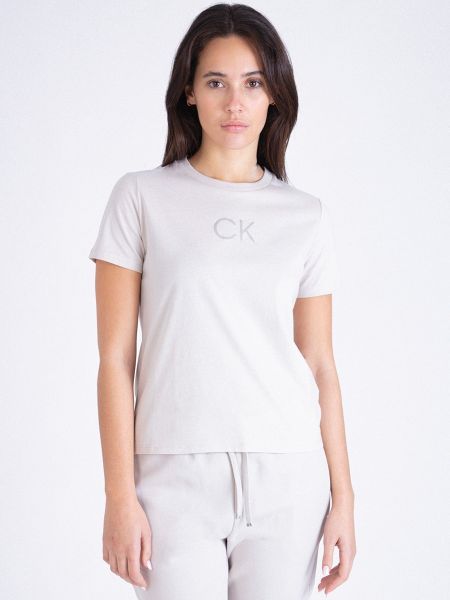 Camiseta manga corta Calvin Klein gris