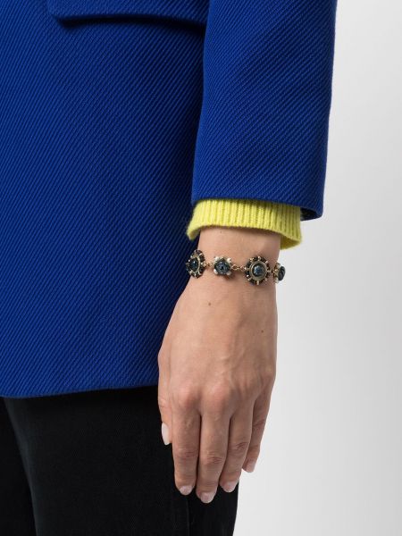 Bracelet avec perles Chanel Pre-owned bleu