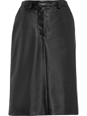 Falda de tubo Prada negro