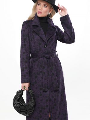 Пальто Dstrend фиолетовое