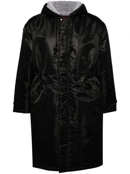 Παλτό με κουκούλα με σχέδιο Mastermind World μαύρο