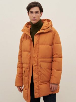 Оранжевая утепленная куртка Finn Flare