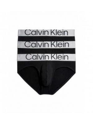 Slips en coton Calvin Klein noir