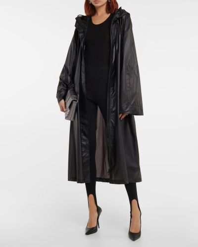 Palton cu glugă Wardrobe.nyc negru
