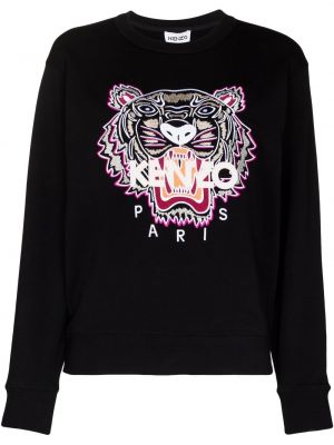 Sweatshirt mit tiger streifen Kenzo schwarz