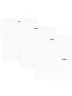 Siuvinėtas marškinėliai Ambush balta