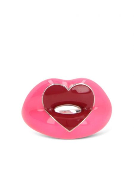 Chunky silberring Hotlips By Solange
