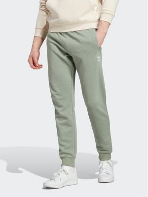Pantaloni sport slim fit Adidas verde