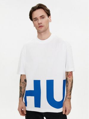 Majica oversized Hugo bijela