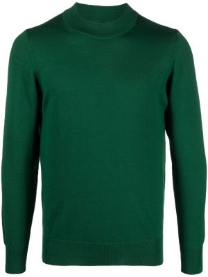 Вълнен пуловер Daniele Alessandrini зелено