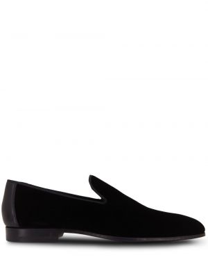 Pantofi loafer de catifea Magnanni negru